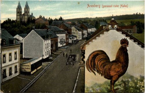 Arenberg genannt roter Hahn, bei Koblenz