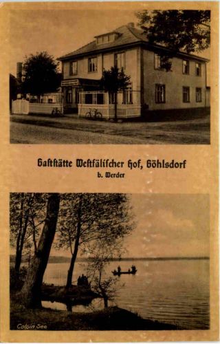 Göhlsdorf b. Werder, Gaststätte Westfälischer Hof