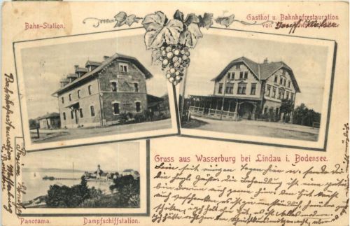 Gruss aus Wasserburg bei Lindau