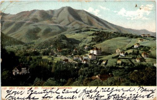 Mill Valley and Mt. Tamalpois California