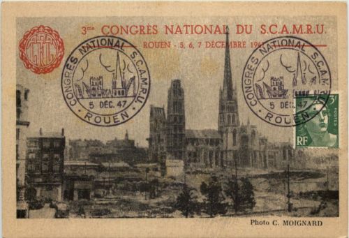 Rouen - Congres National du Scamru 1947
