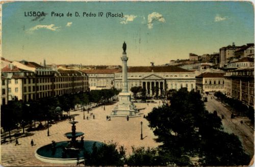 Lisboa - Praca de D Pedro IV