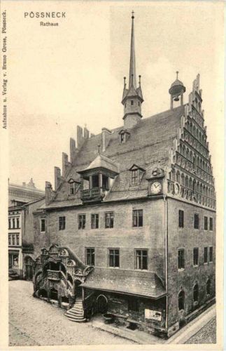 Pössneck - Rathaus