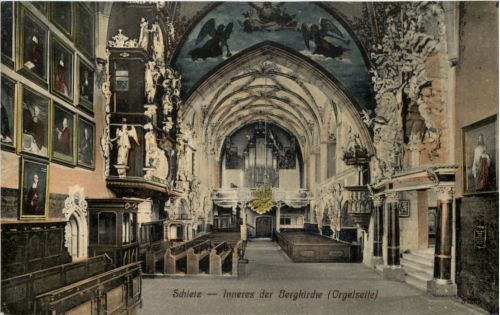Schleiz - Inneres der Bergkirche