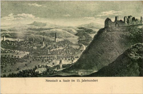 Neustadt an der Saale im 15. Jahrhundert