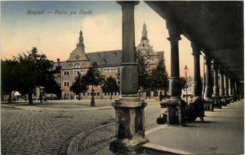 Arnstadt - Partie am Markt