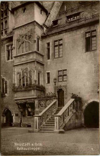 Neustadt Orla - Rathaustreppe