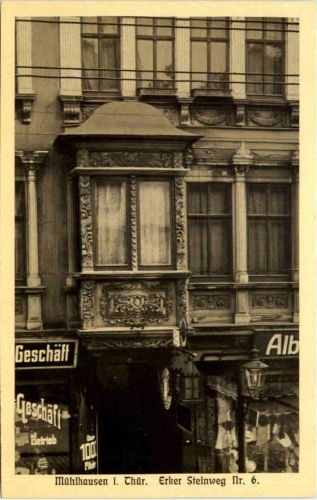 Mühlhausen - Erker Steinweg Nr. 6