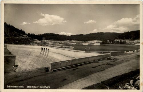 Schluchseewerk - Staumauer Seebrugg