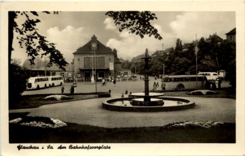 Glauchau - Am Bahnhofsvorplatz