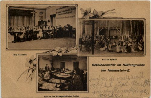 Bethlehemstift im Hüttengrunde bei Hohenstein