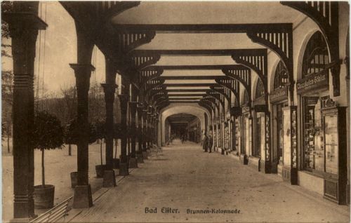 Bad Elster - Brunnen Kolonnade