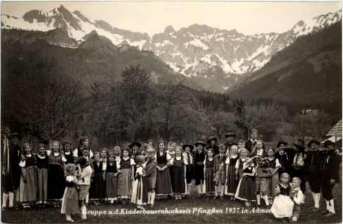 Admont - Kinderbauernhochzeit 1937