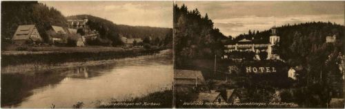 Waldrabs Hotel Rupprechtstegen - Klappkarte