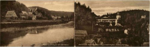 Waldrabs Hotel Rupprechtstegen - Klappkarte