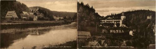 Waldrabs Hotel Rupprechtstegen - Klappkarte