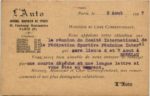 Paris - Journal L Auto