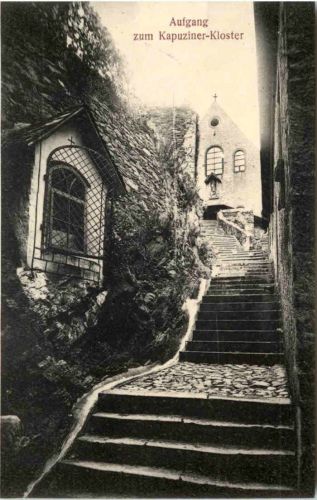 Cochem - Aufgang zum Kapuziner Kloster