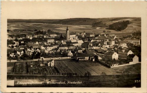 Wolkersdorf - Fliegeraufnahme