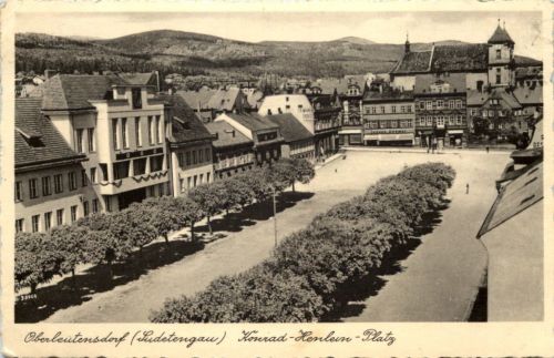 Oberleutensdorf - Sudeten - Konrad Henlein Platz