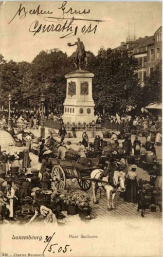 Luxembourg - Place Guillaume