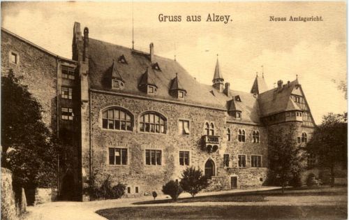 Gruss aus Alzey - Neues Amtsgericht