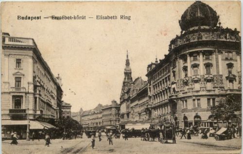 Budapest - Elisabeth Ring - Feldpost KuK Brasso