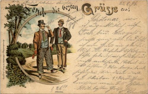 Sende di besten Grüsse