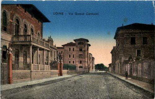 Udine - Via Giosue Carducci - Feldpost Musketen Batl