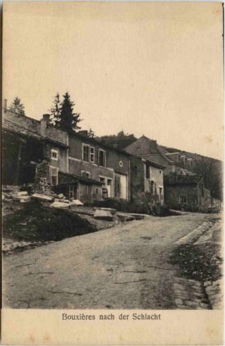 Bouxieres nach der Schlacht