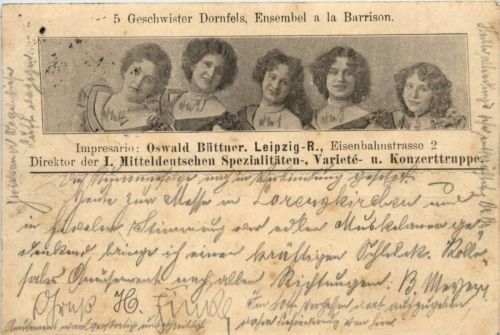 Leipzig - 5 Geschwister Dornfels - Ensembel dela Barrison