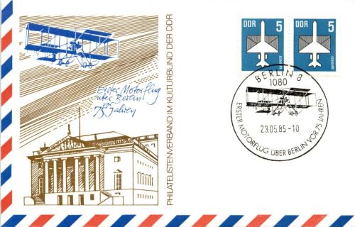 Berlin - Erster Motorflug vor 75 Jahren