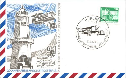 Flugplatz Berlin-Johannisthal vor 75 Jahren