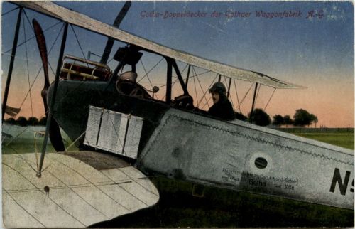 Gotha - Doppeldecker der Gothaer Waggonfabrik