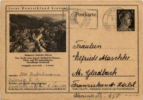 Badgastein - Ganzsache