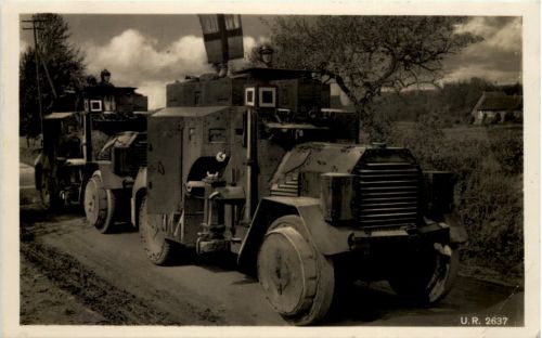 Unsere Reichswehr - Strassen Panzerwagen