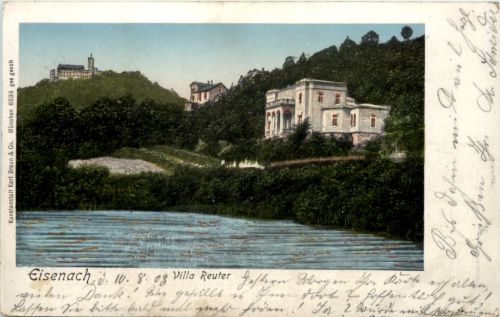 Eisenach - Villa Reuter - Luna Karte