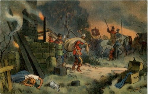 Raubzug der Sussiten in der Mark