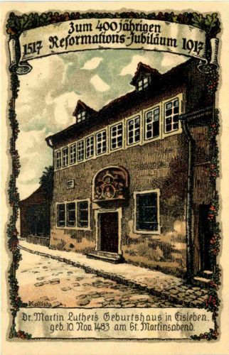 Eisleben - 400jährige Reformations Jubiläum