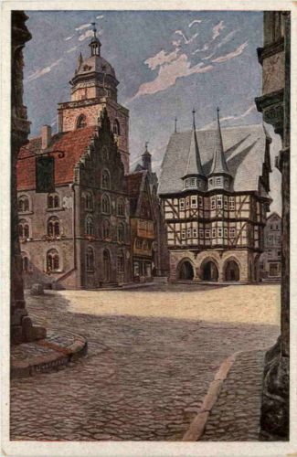 Alsfeld - Marktplatz