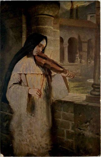 Künstler AK Hermann Kaulbach - Ave Maria