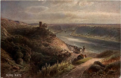 Burg Katz und St. Goarhausen