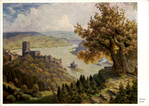 Künstler Ak - Georg Broel