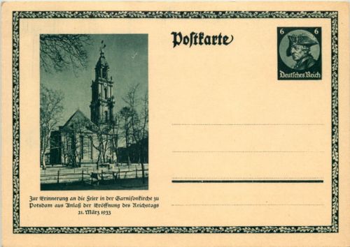 Potsdam - Eröffnung des Reichstags 1933