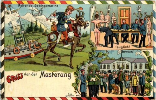 Gruss von der Musterung - Humor