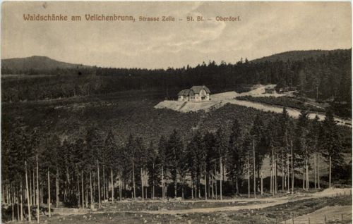 Waldschänke am Veilchenbrunn - Strasse Zella - Oberdorf