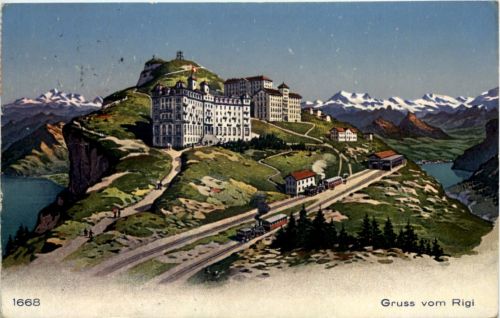 Gruss vom Rigi Kulm