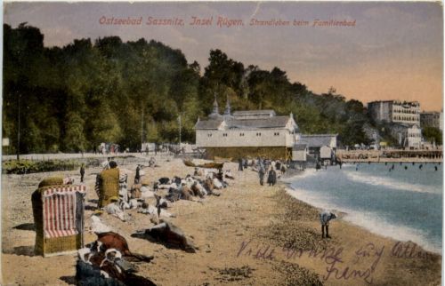 Sassnitz auf Rügen - Strandleben