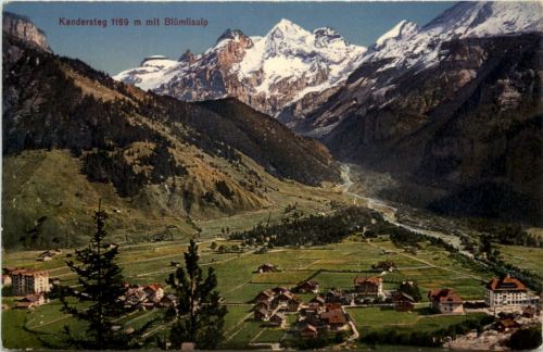 Kandersteg mit Blümlisalp
