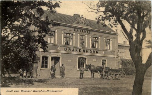 Gruss vom Bahnhof Dreileben-Drakenstedt